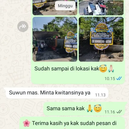 Pengiriman Papan Bunga Duka Penggilingan