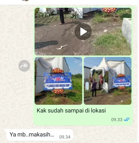 Pengiriman Karangan Bunga Penggilingan