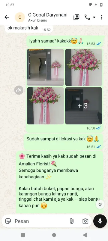 Pengiriman Karangan Bunga Penggilingan