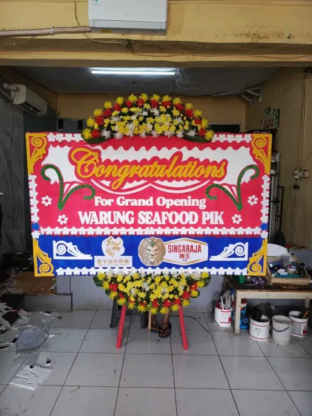 Papan Bunga Ucapan Selamat Penggilingan