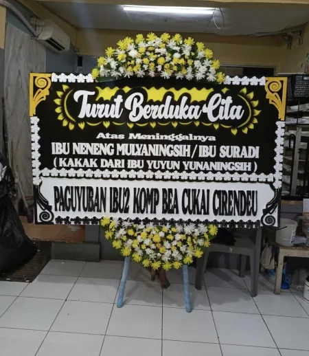 Papan Bunga Duka Penggilingan